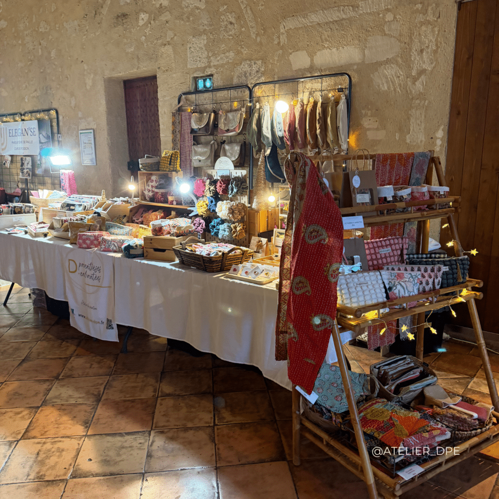 Salon artisanat St Emilion atelier DPE